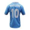 Billiga Fotbollströjor SSC Napoli Diego Maradona 10 Retro Hemma tröja 1986 Kortärmad